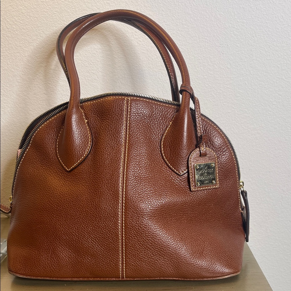 Dooney & Bourke Rich Brown Satchel